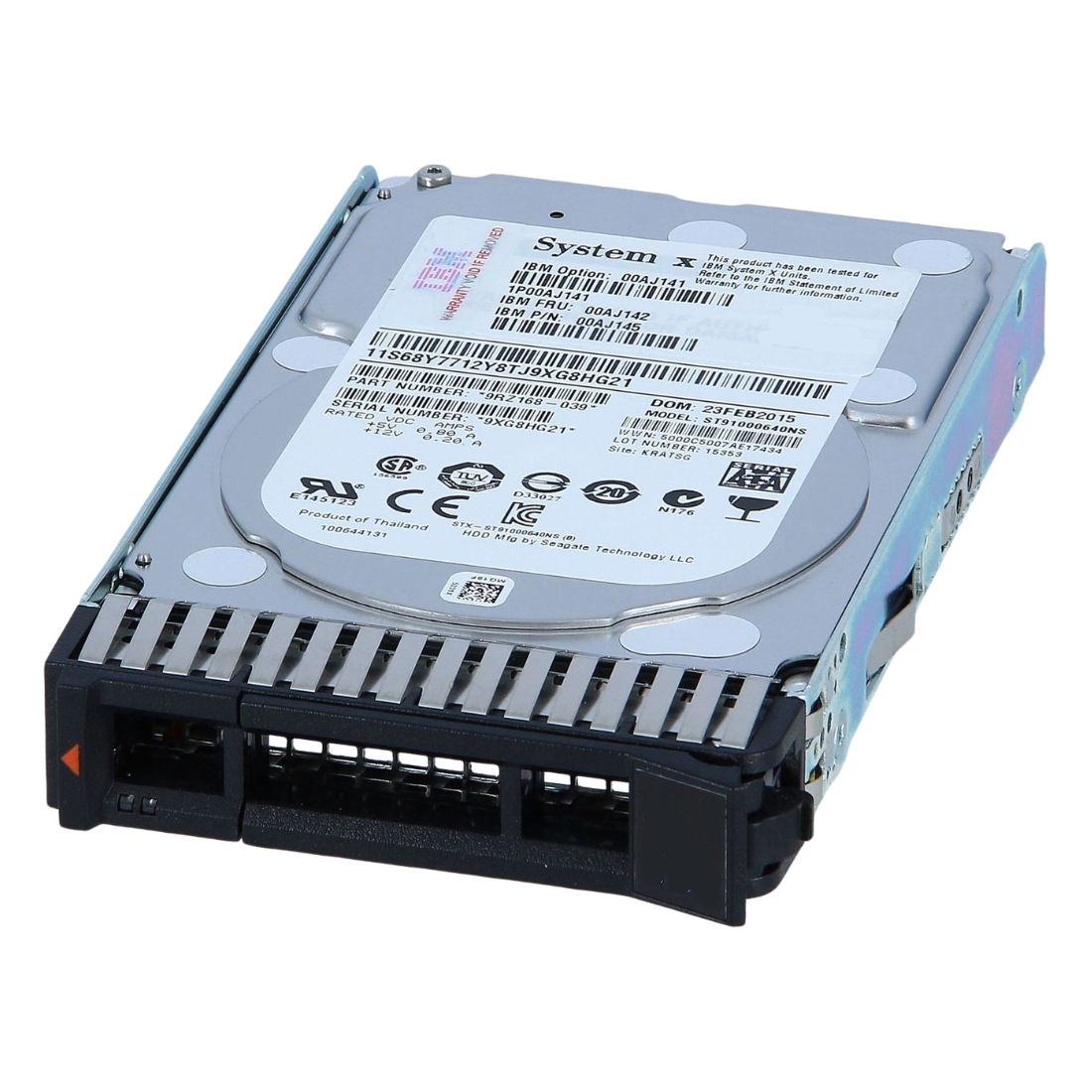 00AJ157 IBM 200GB Multi-Level Cell SATA 6Gb/s Hot-Swappable 2.5-Inch Solid State Drive