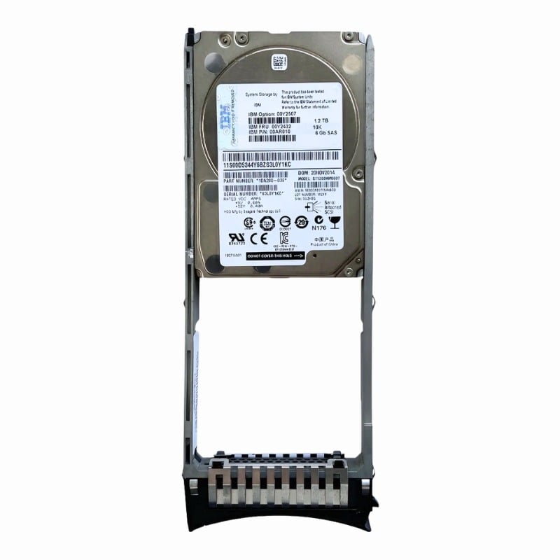 00AR010 IBM 1.2TB 10000RPM SAS 6Gb/s 2.5-Inch Hard Drive