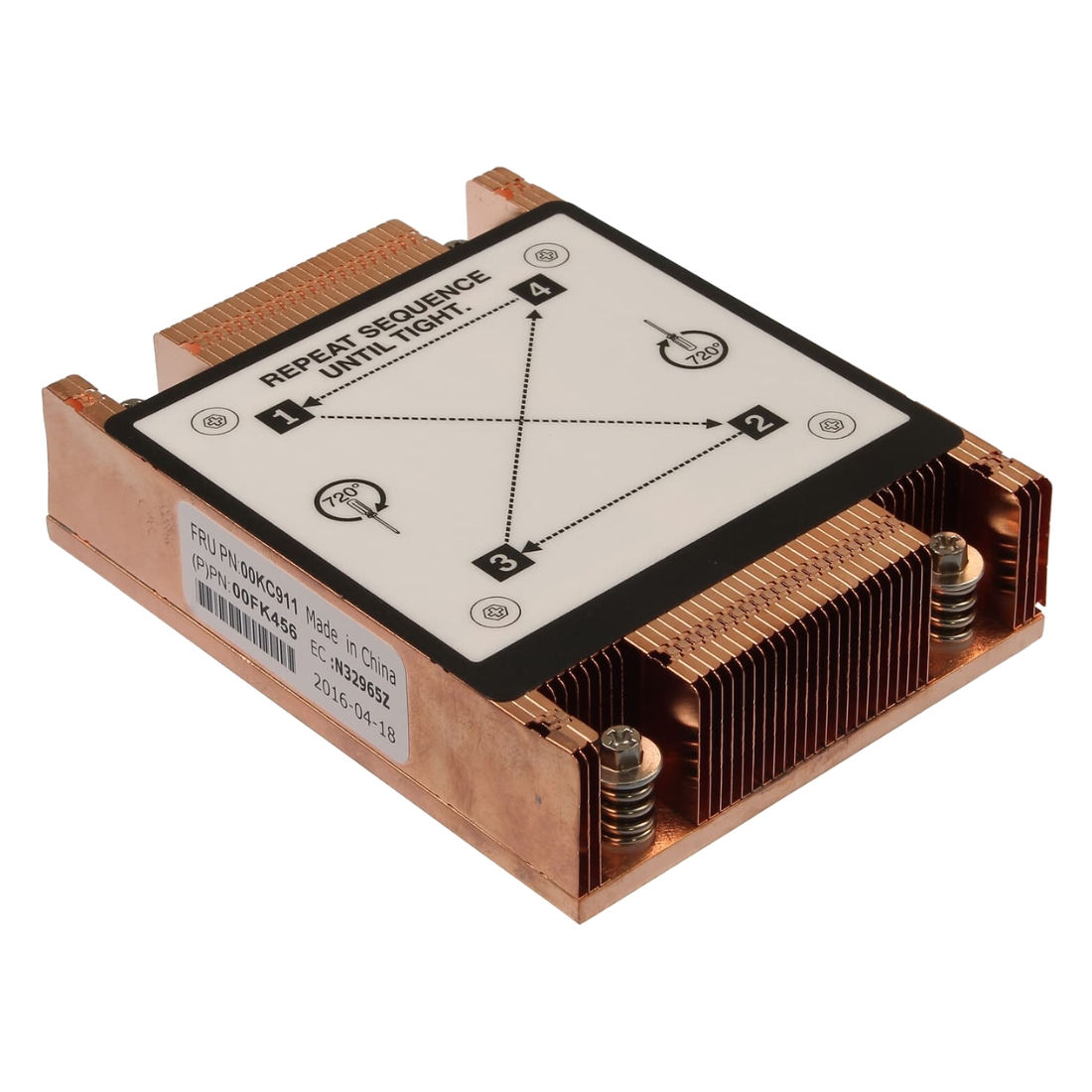 00FK456 Lenovo Heatsink Thermalloy Low T Case for X3550
