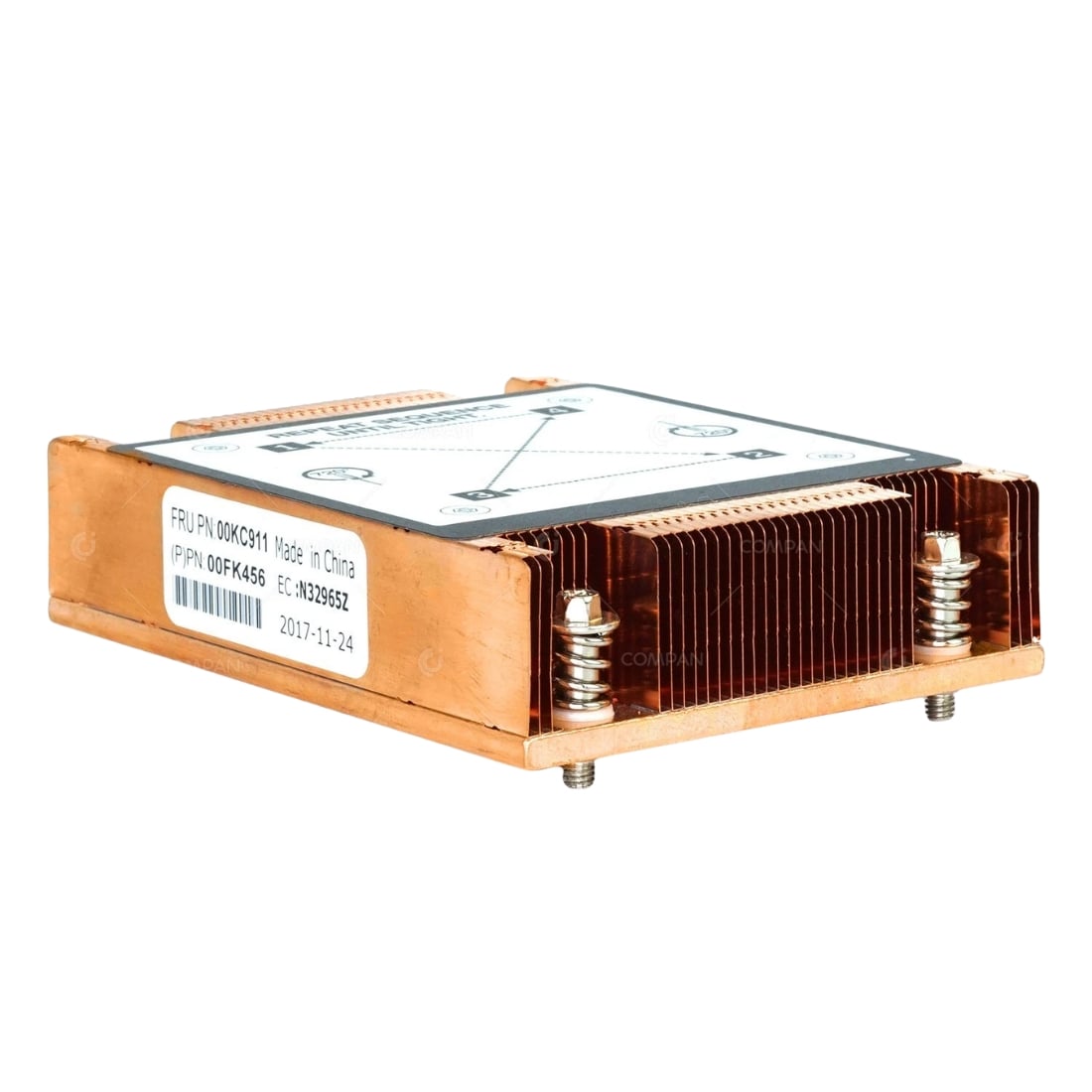 00KC911 IBM Low-T Case Heatsink for System X3550 M5