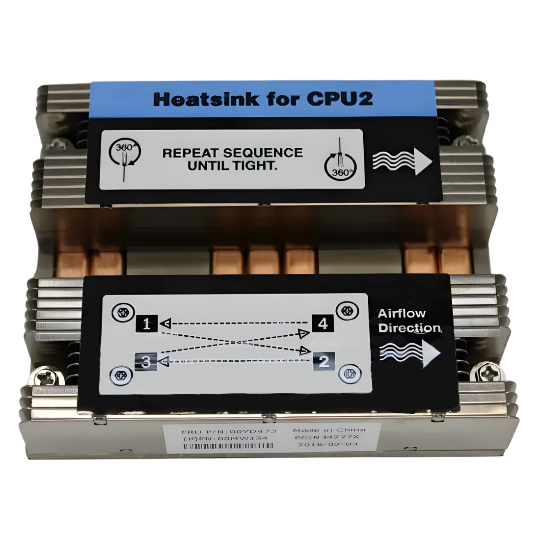 00MW154 Lenovo Front Heatsink CPU-2