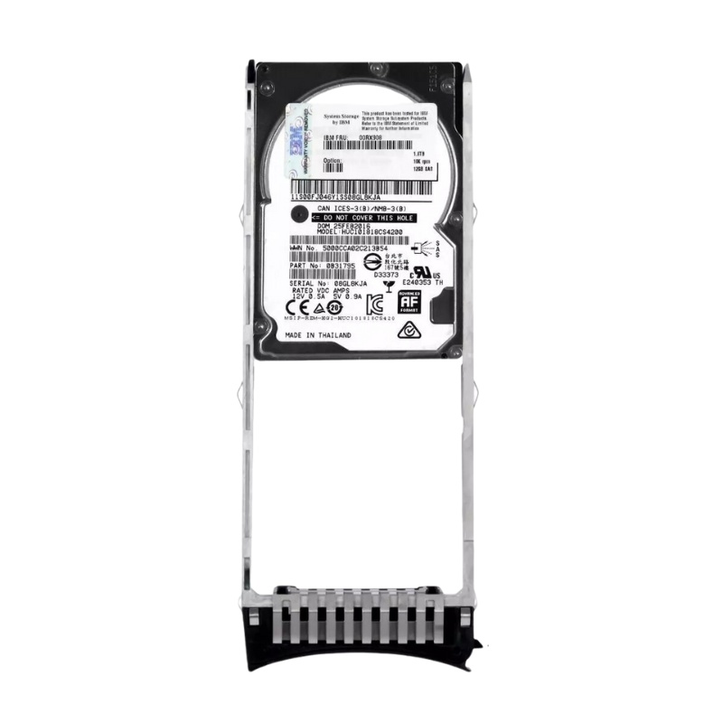 00RX908 IBM 1.8TB 10K RPM SAS 12Gb/s 4Kn Hot Swap 2.5-inch Internal Hard Drive