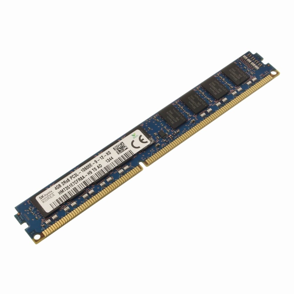 00Y2416 IBM 4GB 1333MHz DDR3 PC3-10600 Unbuffered ECC CL9 240-Pin DIMM 1.35V Low Voltage Very Low Profile (VLP) Dual Rank Memory