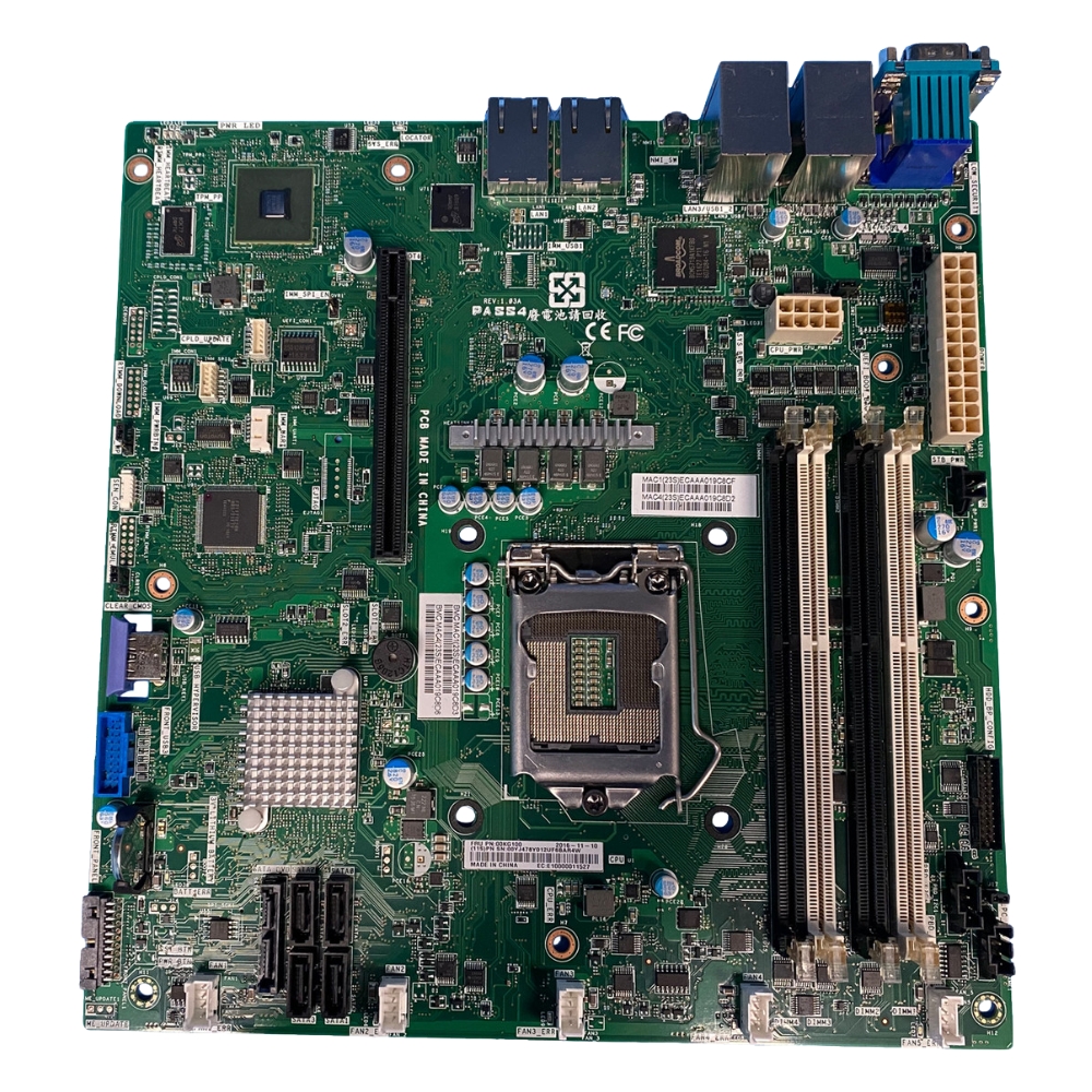 00YJ478 Lenovo X3250 M5 System Board