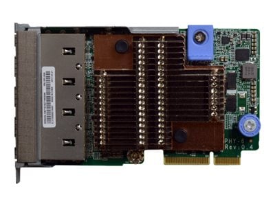 00YJ569 Lenovo 4 x Ports 10GBase-T LAN On Motherboard (LOM) Network Adapter Card