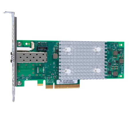 00YK541 Lenovo QLogic QLE2740 PCIe 32Gb 1 Port SFP Plus Fibre Channel Adapter for ThinkSystem