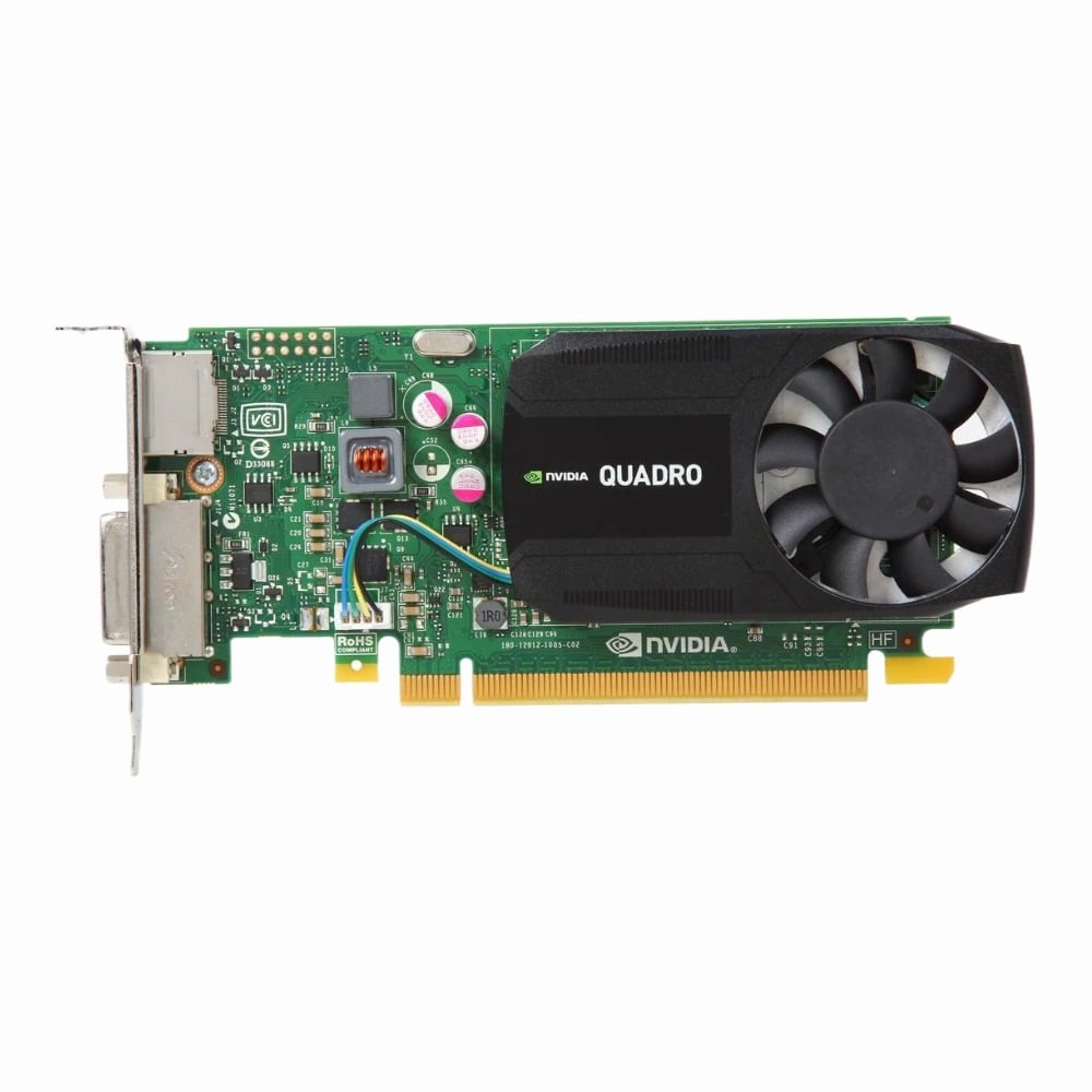 00YL371 Lenovo NVIDIA Quadro K620 2GB DDR3 DVI-I DisplayPort PCI Express x16 Video Graphics Card