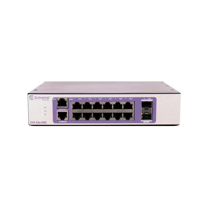 16568 Extreme Networks 210-24t-GE2 24-Port Gigabit Layer 2 Switch
