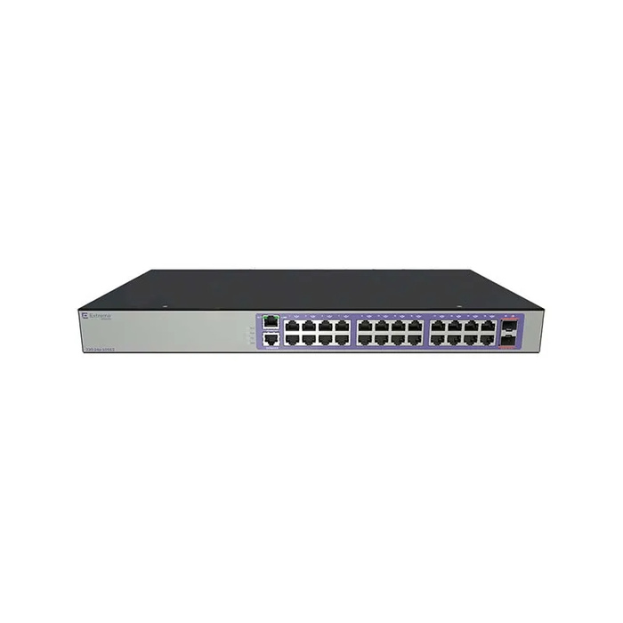 210-24p-GE2 Extreme Networks 24-Port Gigabit PoE+ Switch 185W Power Budget