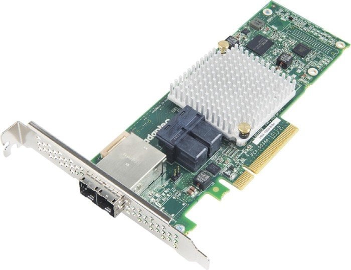 2288500-R Adaptec HBA 1000-8i8e 12Gb/s SAS SATA PCIe 3.0 Host Bus Adapter