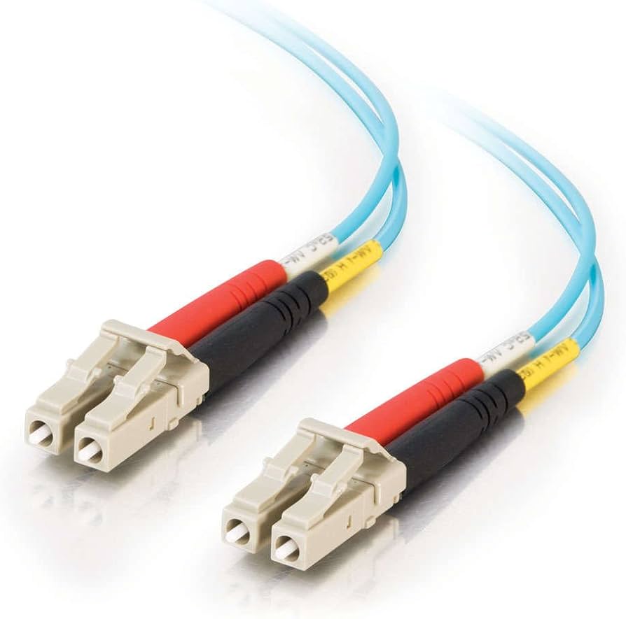 33050 C2G 50/125 OM3 Duplex Multimode PVC Fiber Optic Cable
