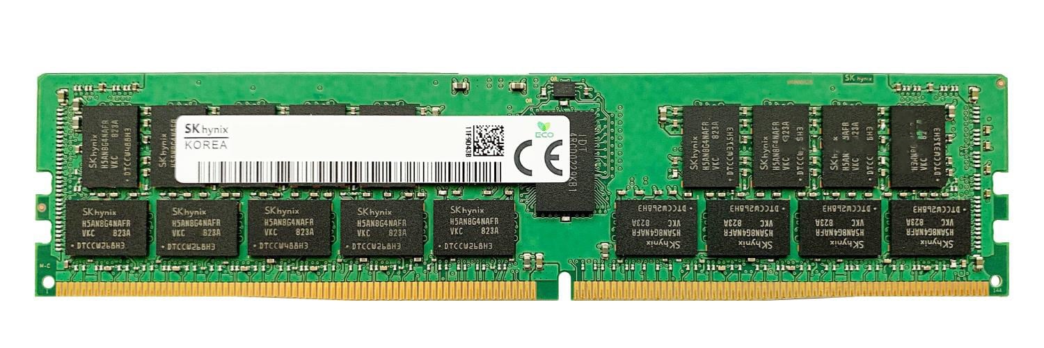 HMA84GR7DJR4N-XN Hynix 32GB 3200MHz PC4-25600 CL22 ECC Registered Dual Rank X4 1.2V DDR4 SDRAM 288-Pin RDIMM Memory Module