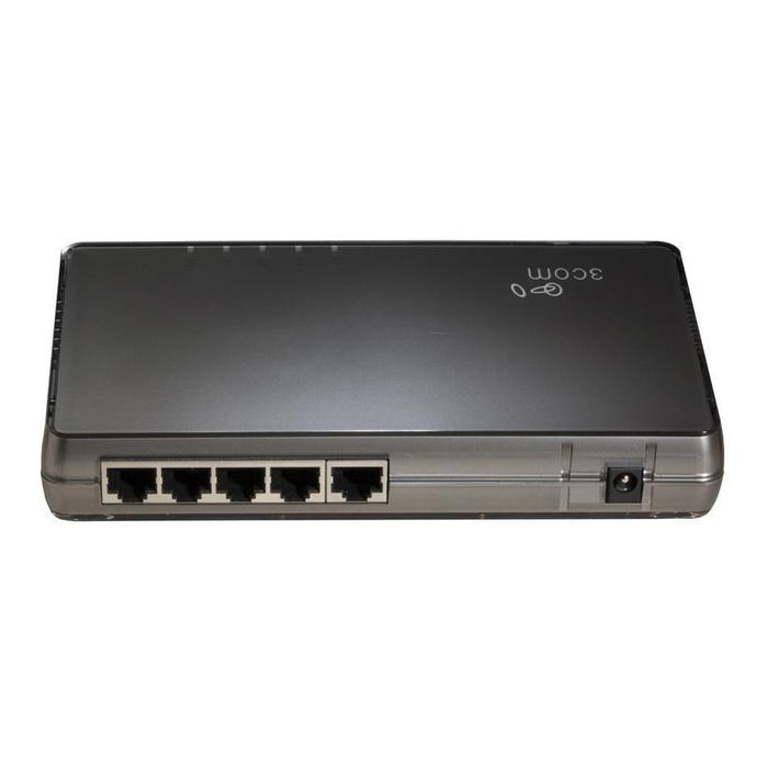 3CGSU05 3Com 5-Port 10/100/1000Base-T Gigabit Ethernet Switch