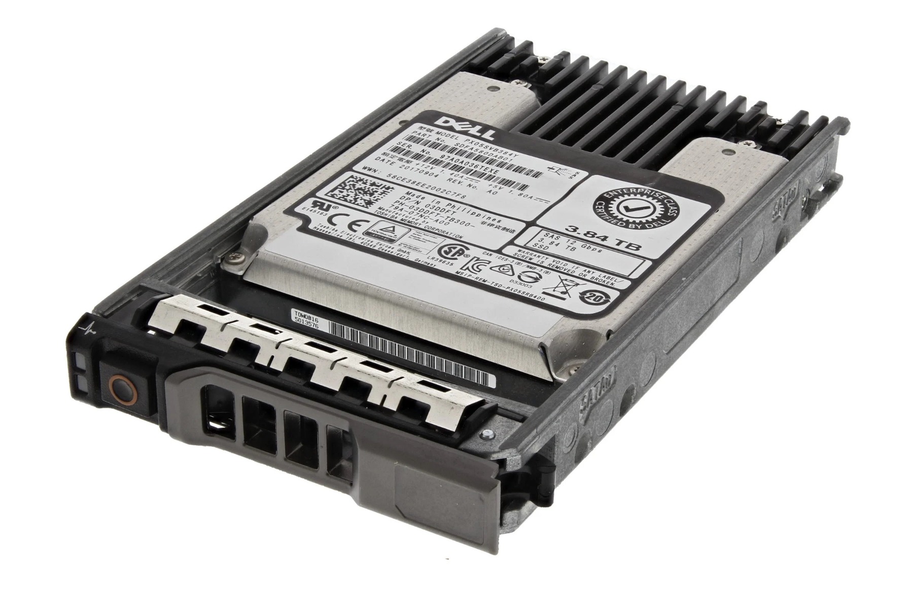 3DDFT Dell 3.84TB 12Gb/s SAS 2.5-Inch Mixed-Use Solid State Drive