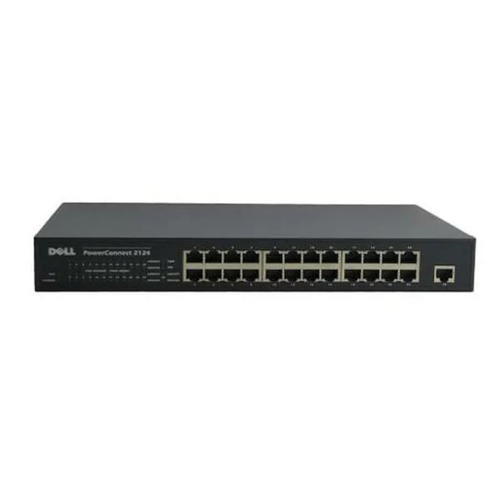 3N347 Dell PowerConnect 2124 24-Port 100BTX + 1U Rack-Mount Switch