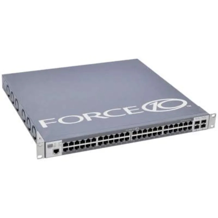 40K8701 Dell Force10 S-S50 48-Port PoE+ 4 SFP 1U Rack-Mount Switch