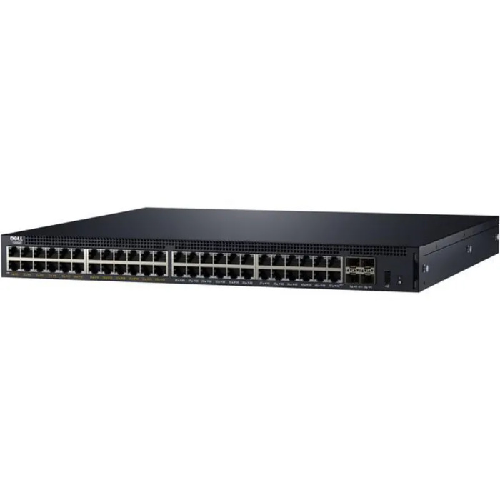 463-5912 Dell X1052P 48-Ports PoE+ Switch 1U Rack 4x10G SFP+ Uplink