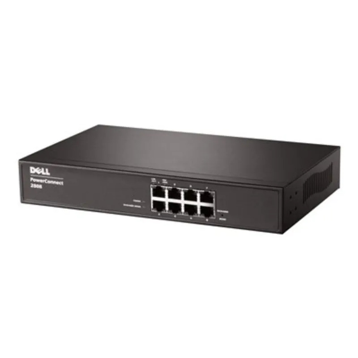 469-4242 Dell PowerConnect 2800 Series 2808 8-Port 1U Gigabit Ethernet Switch