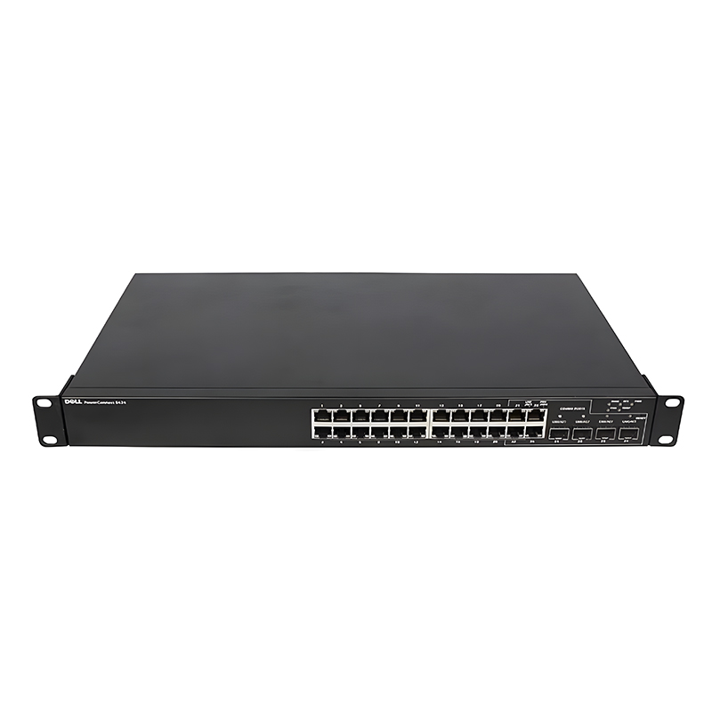 550976773 Dell Powerconnect 5424 24-Port SFP 10/100/1000Base-T PoE+ Manageable Layer 2 Rack-mountable Gigabit Ethernet Switch