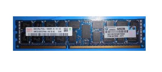 664690-001 HP 8GB DDR3 PC3-10600 1333MHz ECC 2RX4 Memory Module
