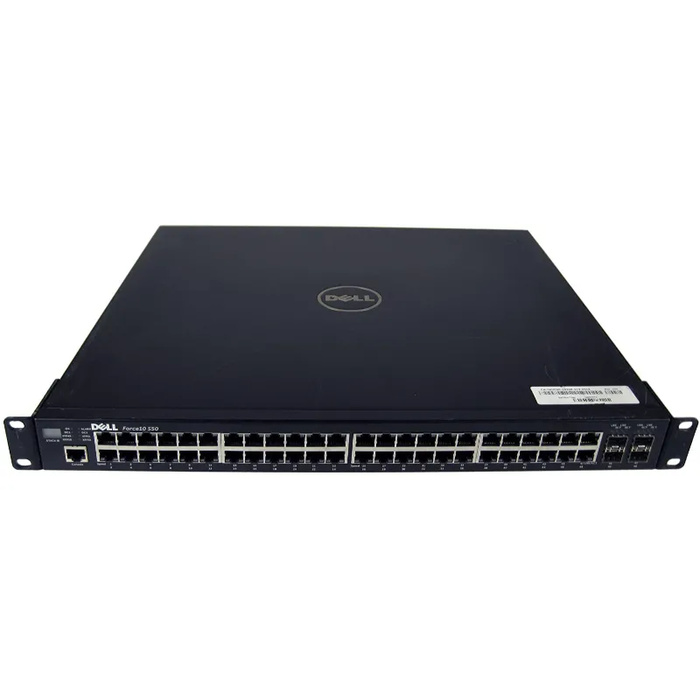 759-00115-01 Dell Force10 S-Series S50 48-Port PoE 4-SFP Managed Switch