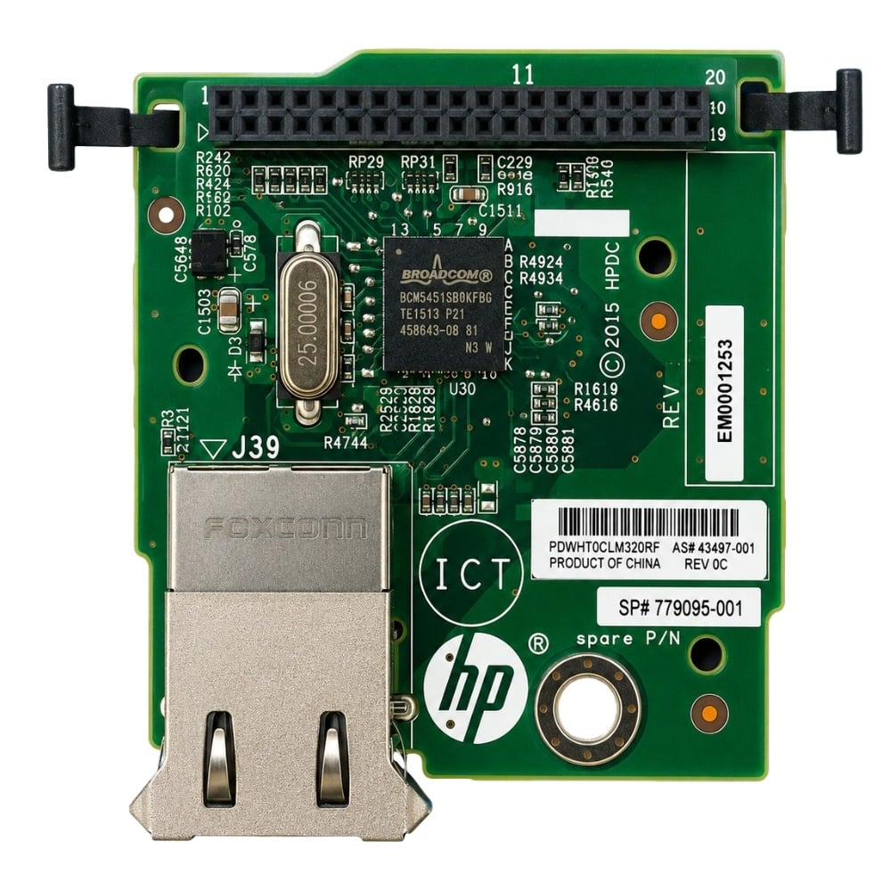 779095-001 HP 1-Port RJ-45 iLO Dedicated NIC PCA Adapter