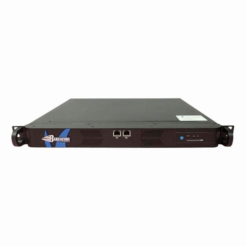 BBF340A Barracuda 340 1 x Port RJ-45 WAN + 1 x Port RJ-45 + 1 x Port VGA 1Gb/s 1U Rack-mountable Server Load Balancer