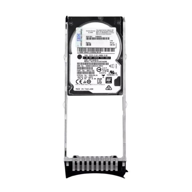 00RX908 IBM 1.8TB 10K RPM SAS 12Gb/s 4Kn Hot Swap 2.5-inch Internal Hard Drive