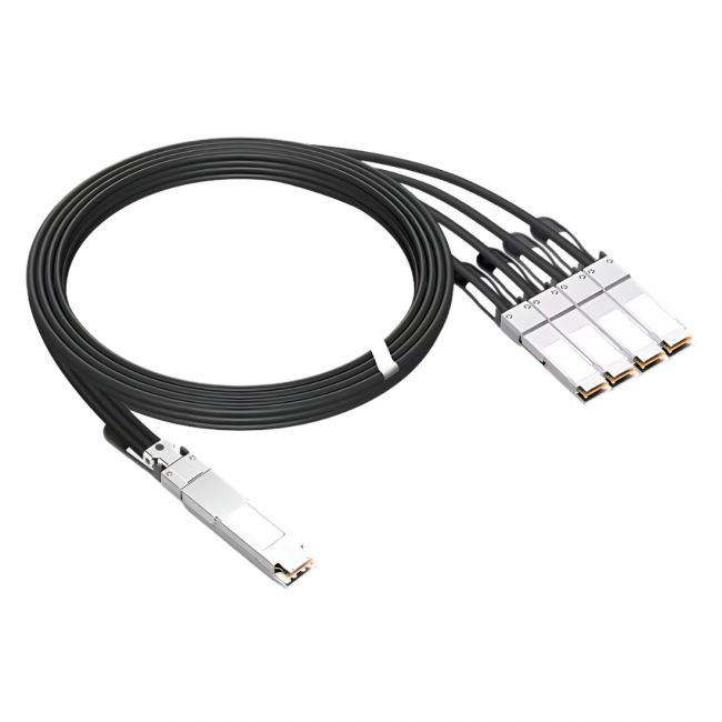 00YD292 Lenovo 15m 100G to 4x25G Breakout Active Optical Cable