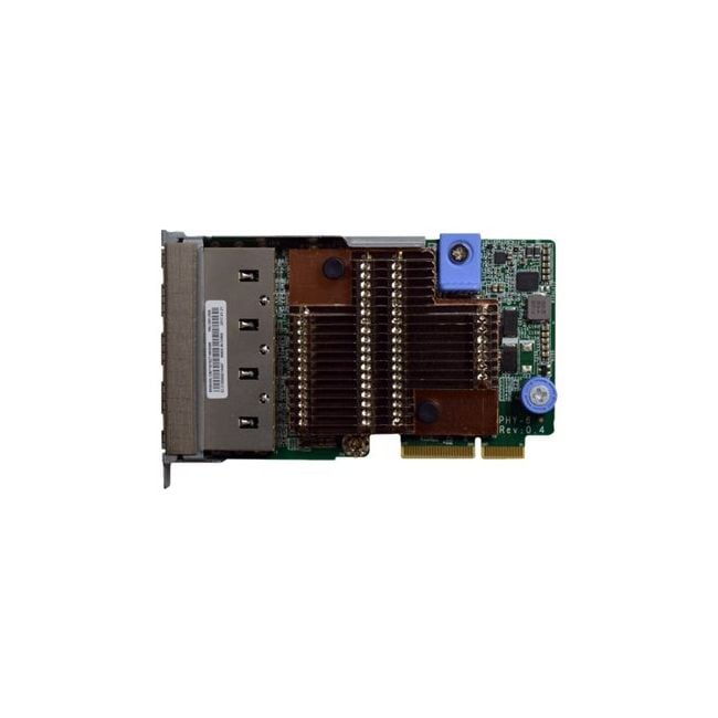 00YJ569 Lenovo 4 x Ports 10GBase-T LAN On Motherboard (LOM) Network Adapter Card