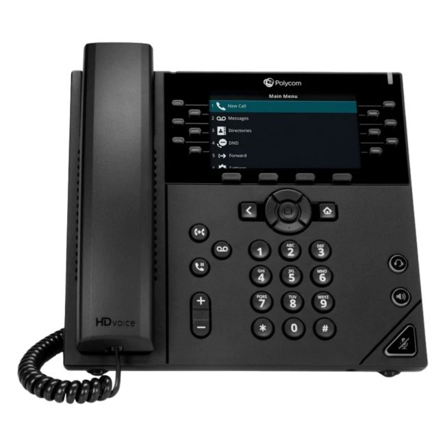 2200-48840-025 Polycom 2200-49700-019 VVX 450 Gigabit IP Phone