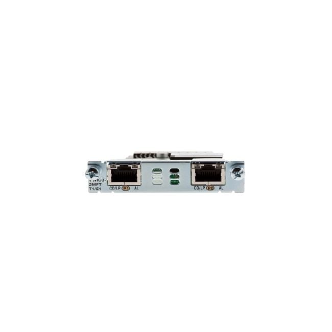 VWIC3-2MFT-T1/E1 Cisco 2-Port T1/E1 Multiflex Trunk Voice WAN Interface Card