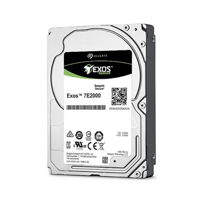 ST2000NX0273 Seagate Exos 7E2000 2TB 7.2K RPM 12Gb/s SAS 3.5-Inch Hard Drive