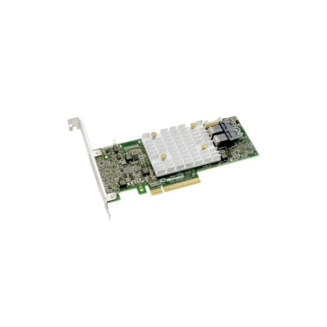 Adaptec 2291000-R 3154-8I 12 Gbps PCIe Gen3 SAS/SATA SmartRAID Adapter with 16 Internal Native Ports and LP/MD2 Form Factor (Cables Not Included)