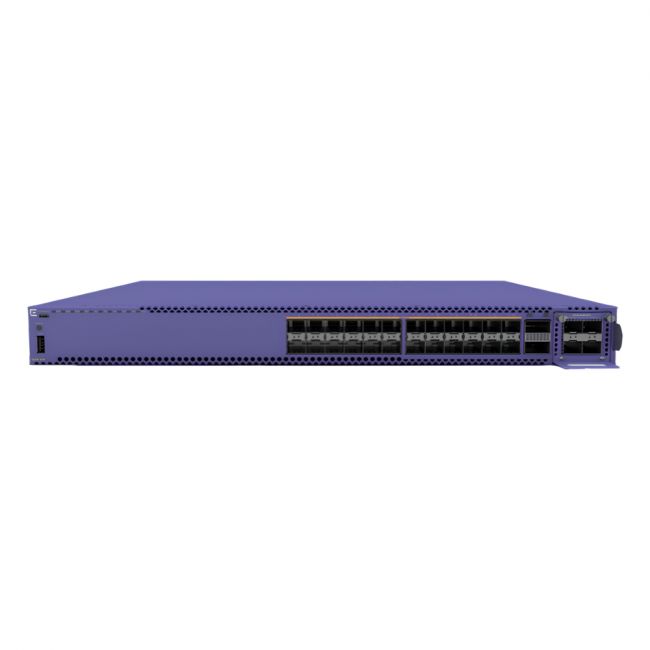 5520-24X-Base Extreme Networks 24-Port 10GBASE-X SFP+ + 2-Port QSFP28 L3 Managed 1U R-M Network Switch