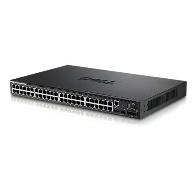 5548P Dell PowerConnect 48-Port Gigabit PoE 2 SFP+ Ports Managed Switch