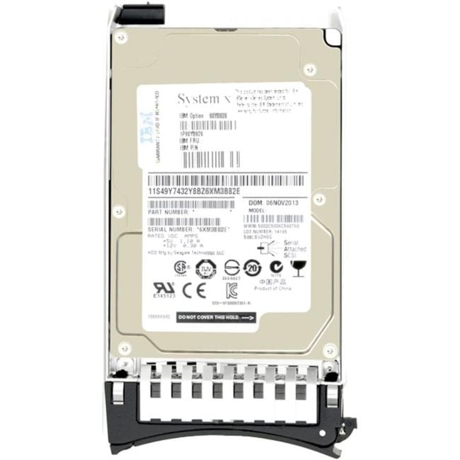 43X0802 IBM 300GB 15K RPM SAS 3Gb/s 3.5-Inch Hot Swap Hard Drive