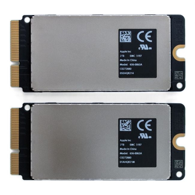 661-13068 Apple 1TB Kit ( 2 x 512GB) PCIe 3.0 x4 NVMe Solid State Drive for Mac Pro A1991,A2304