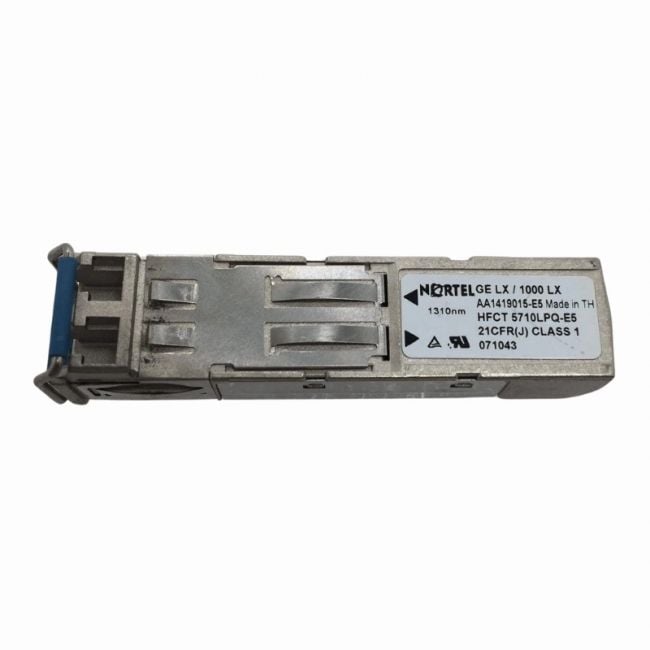 AA1419015-E5 Nortel 1.25Gb/s 1000Base-LX Single-mode Fiber 10km 1310nm Duplex LC Connector SFP Transceiver Module
