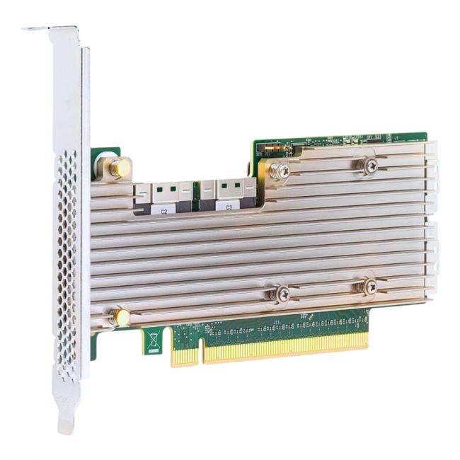 P411W-32P Broadcom PCIe 4.0 x16 NVMe Switch Adapter 32 SSDs