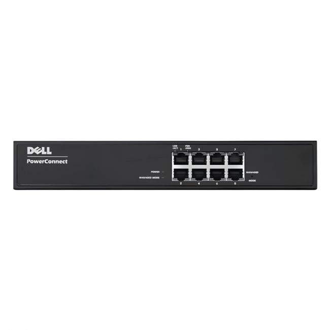 DN_2808_1.1 Dell PowerConnect 2800 8-Port 10/100 RJ-45 Network Switch