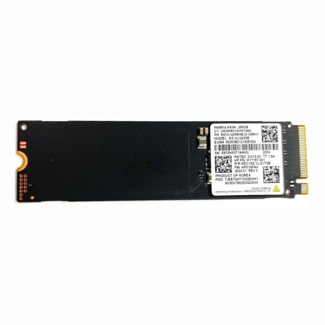 MZVLQ256HBJD-00BH1 Samsung PM991A Series 256GB TLC PCI Express