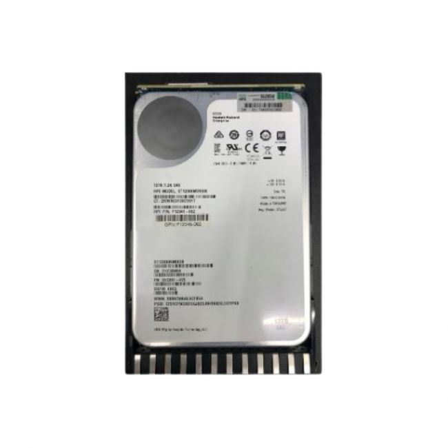 HP 12TB 7200RPM SAS 12Gbps 3.5-inch Internal Hard Drive (Q2R42A)