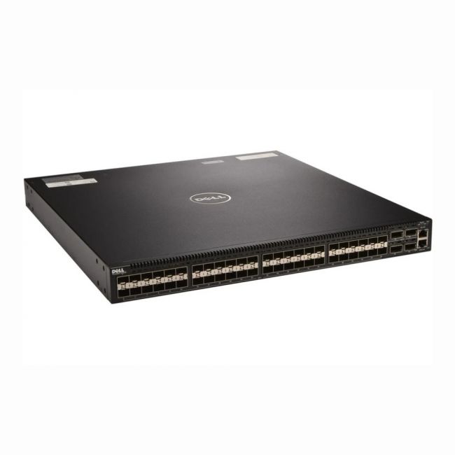 VVMV5 Dell Force10 S-Series S4810P 48 x SFP+ Ports 10GBase-X + 4 x QSFP+ Ports Layer 3 Managed Rack-Mountable Gigabit Ethernet Network Switch