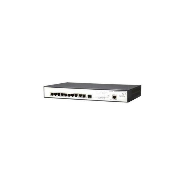 JD864A#ABA HP V1905-10G-PoE Ethernet Switch 10-Ports 1 Slot 10 10/100/1000Base-T 1 x SFP (mini-GBIC)