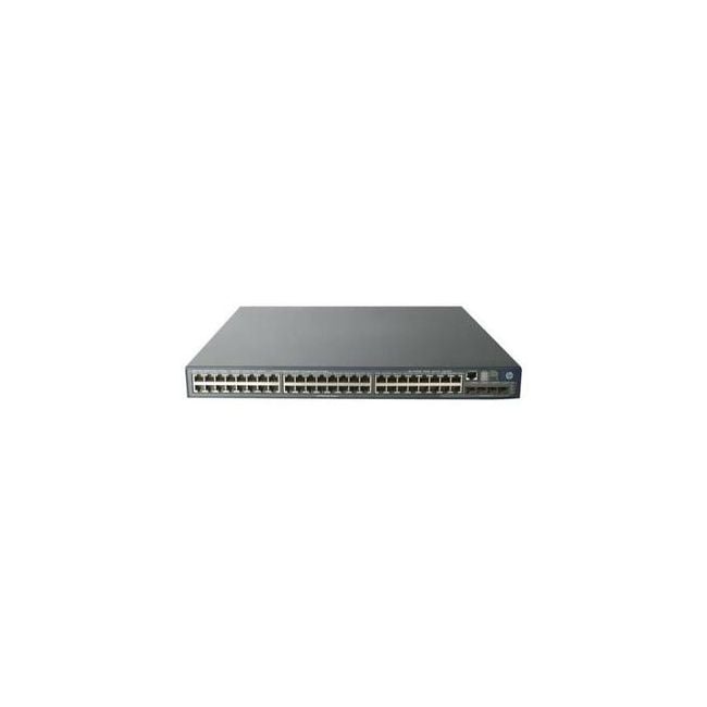 JG302-61201 HP 3600-48-PoE+ V2 EI 48-Ports 100Base-TX 2-Ports 1000Base-T 4-Ports SFP (mini GBIC) Managed Gigabit Ethernet Switch