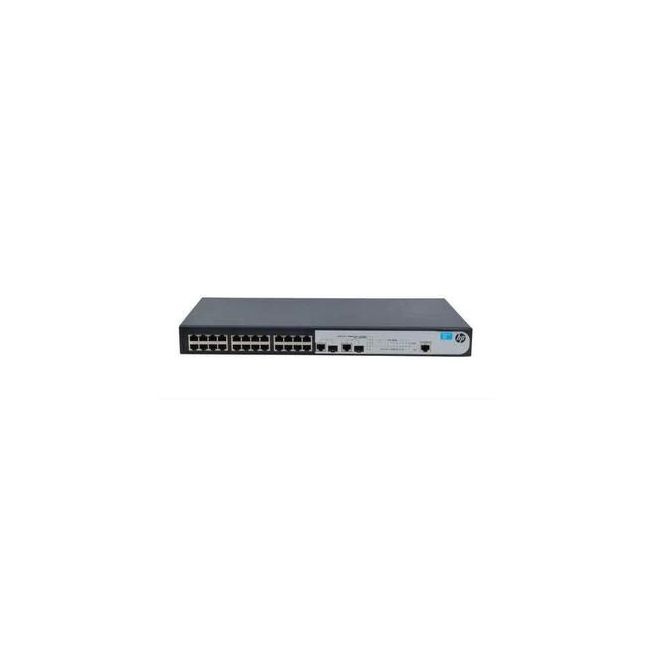 HP OfficeConnect 1910-24 24-Port 10/100Base-TX RJ-45 + 2x SFP Layer 2 Managed Rack-Mountable Fast Ethernet Network Switch