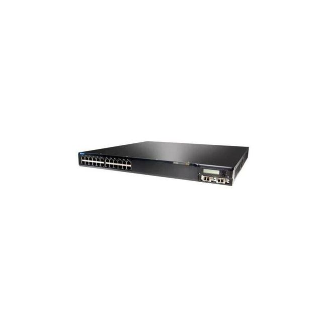 EX3200-24T Juniper EX 3200 24-Ports 10/ 100/ 1000Base-T (8-Port PoE) Switch + 320Watt AC Power Supply