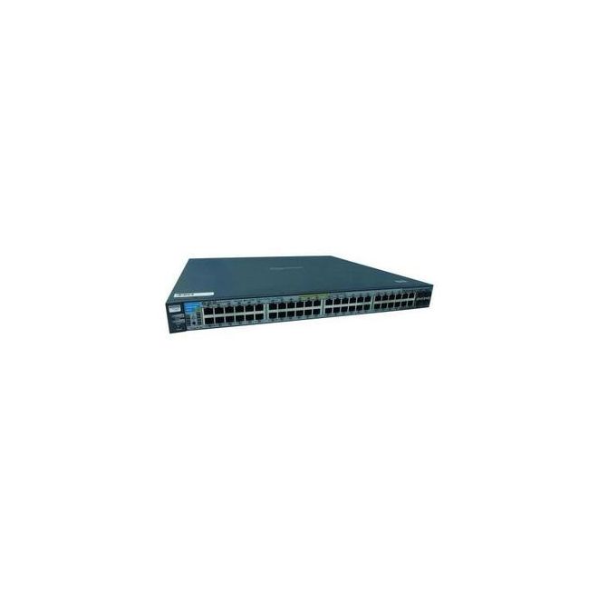 J8693AZ HP E3500yl-48G-PoE 48-Ports Layer-3 Managed Gigabit Ethernet Switch 48 x 10/100/1000Base-T LAN 1 x Expansion Slot 4 x SFP (mini-GBIC)