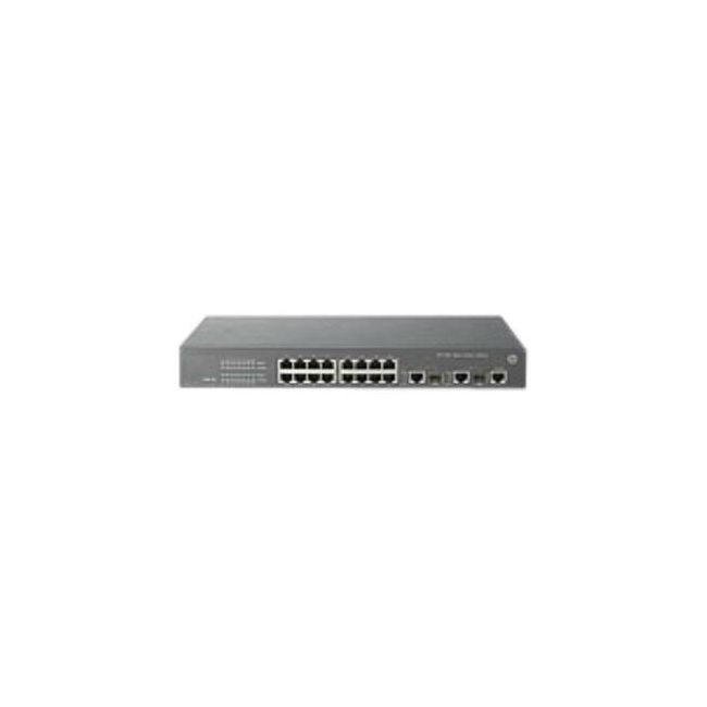 JG222A HP 3100 16-Ports 10/100 RJ-45 2x 10Base-T/100Base-TX/1000Base-T RJ-45 Uplink Ports Manageable Layer3 Rack-mountable Stackable Switch